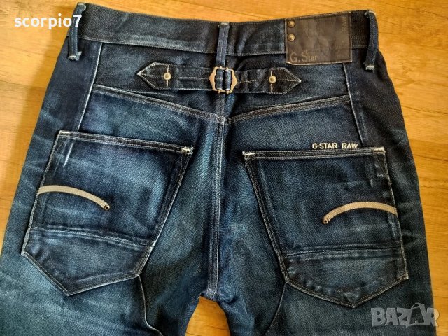 G star Raw Denim W29 L32, снимка 6 - Дънки - 51036479