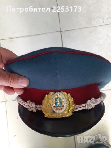 Офицерска униформа Народна милиция, снимка 8 - Антикварни и старинни предмети - 44708700
