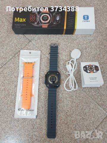 Смарт часовник Zordai Z8 Ultra Max, снимка 3 - Смарт часовници - 45768436