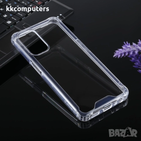 OPPO A54 5G / A74 5G / A93 5G Удароустойчив Силиконов Калъф TPU и Протектор