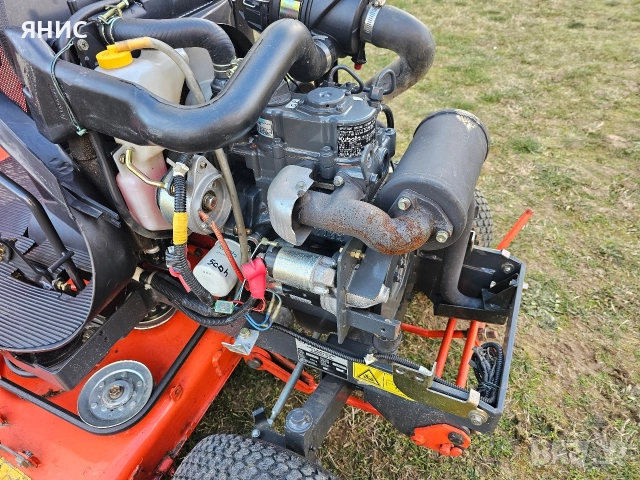 ТРАКТОРНА КОСАЧКА KUBOTA DIESEL GR 1600. ДВУЦИЛИНДРОВА. , снимка 18 - Градинска техника - 52913776