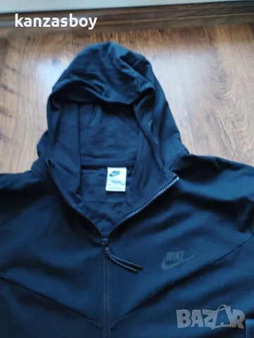 Nike Sportswear Tech Fleece Lightweight Full Zip Hoodie - ГОЛЯМО мъжко горнище 3ХЛ, снимка 4 - Спортни дрехи, екипи - 49393918