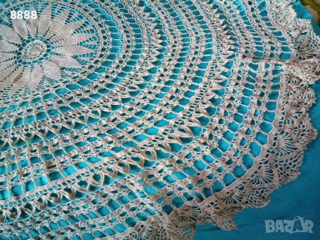 Покривка плетена на една кука , снимка 5 - Покривки за маси - 45717243