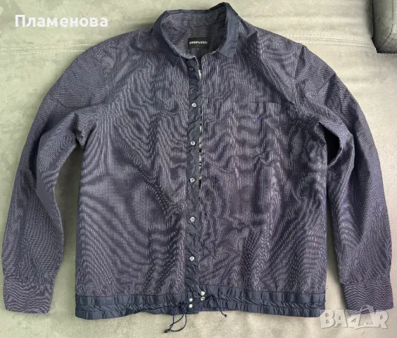 Мъжка спортно елегантна риза Emporio Armani - 43, снимка 1 - Ризи - 49149814