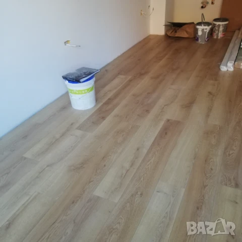 5 кв. м. ламиниран паркет на Kronotex, 12 mm MAMMUT D 4725 ER V4 - Mountain Oak Natur ламинат, снимка 6 - Ламиниран паркет и подложки - 50697449