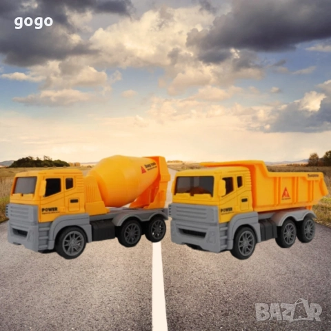 жълти камиони, снимка 4 - Коли, камиони, мотори, писти - 52998412