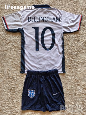Детско - юношески футболен екип Англия Белингам England Bellingham , снимка 2 - Детски комплекти - 46455343