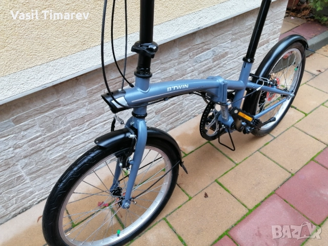 Btwin 20 * Сгъваем велосипед с скорости! , снимка 4 - Велосипеди - 52316046