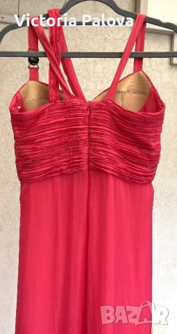 Италианска модна къща VERSACE рокля vintage коприна 100%, снимка 10 - Рокли - 51464165