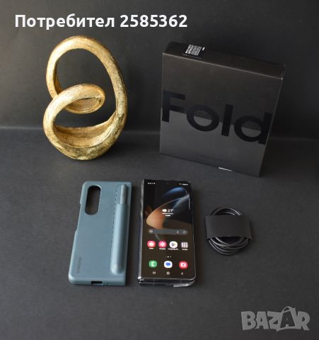 Samsung Galaxy Z Fold 4 Graygreen 256 Gb Гаранционен , снимка 1 - Samsung - 45492764