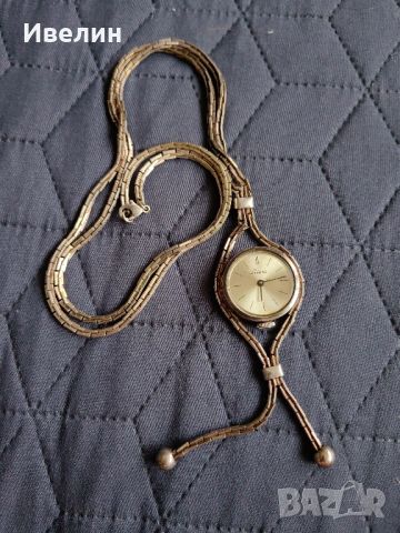 Сребърен дамски  механичен часовник Selecta., снимка 4 - Дамски - 46157058