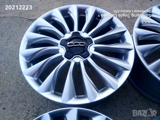 4 броя алуминиеви джанти за Fiat 500X 18, снимка 6 - Гуми и джанти - 50799360