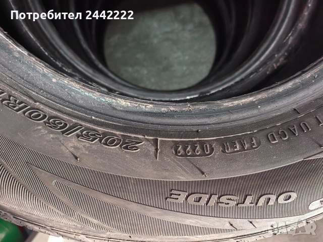 205/60-15, снимка 4 - Гуми и джанти - 53914978