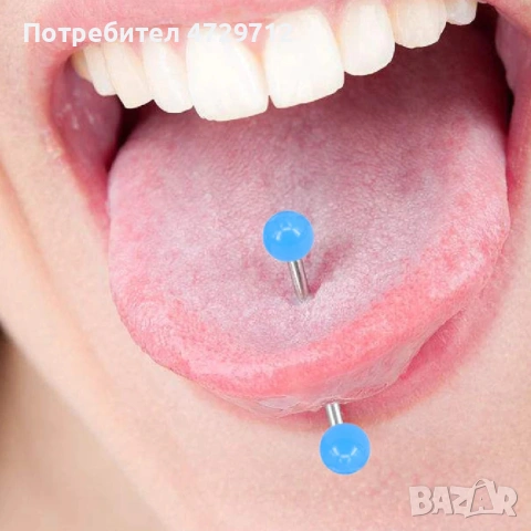 Пиърсинг на езика светещи топчета, снимка 7 - Друго оборудване - 53412969