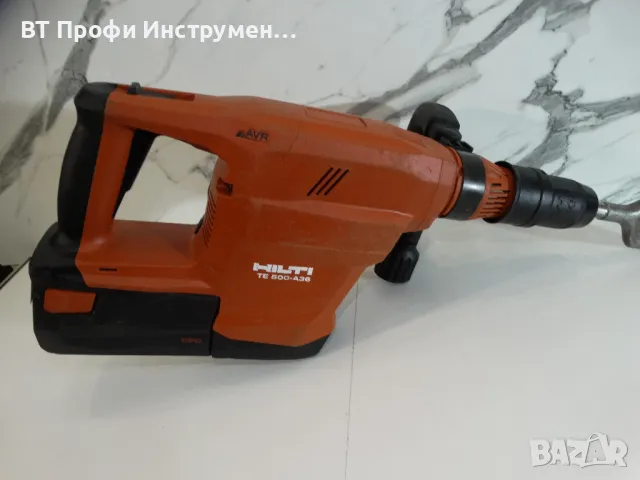 Hilti TE 500 A36 + 2 x 9.0 Ah - Акумулаторен къртач 7.8 J, снимка 3 - Други инструменти - 48494988