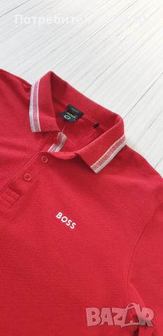 Hugo Boss Paddy Pique Cotton Regular Fit Mens Size XL ОРИГИНАЛНА Тениска!, снимка 11 - Тениски - 45305813