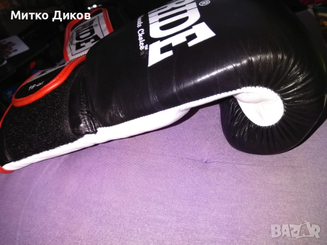 PRIDE SPORT Ultimate choise Ръкавици за бокс маркови нови 16 Oz eстествена кожа Quatro Rex пълнеж , снимка 3 - Бокс - 52053454