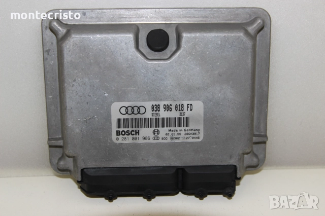 Моторен компютър Audi A4 B5 (1994-2001г.) 038906018FD / 038 906 018 FD / 0281001966 / 0 281 001 966