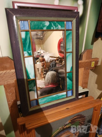 Огледало витраж стил тифани АРТ ДЕКО 