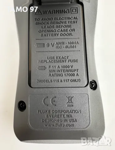 FLUKE 114 - Цифров мултицет , снимка 4 - Други инструменти - 47077986