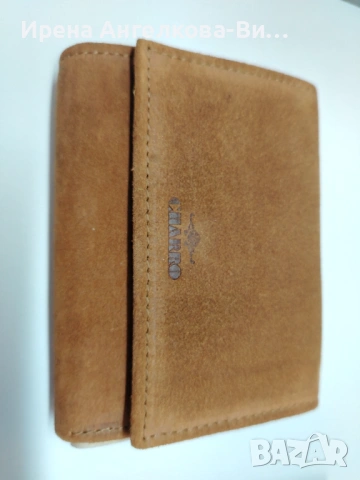 Дамско портмоне естествена кожа, снимка 5 - Портфейли, портмонета - 54110656