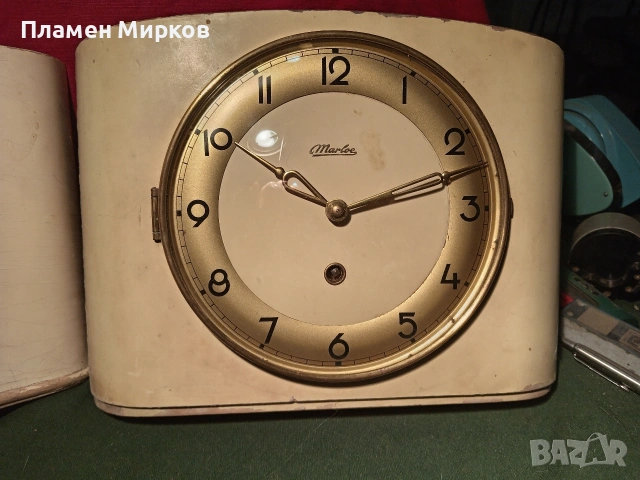 Два антикварни германски часовника, снимка 2 - Антикварни и старинни предмети - 53101667