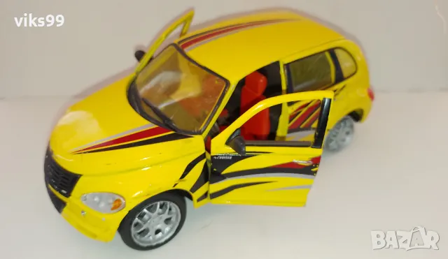 Bburago Street Tuners Chrysler PT CRUISER 1:24, снимка 2 - Колекции - 48416735