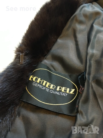 ECHTER PELZ палто норка М/Л, снимка 7 - Палта, манта - 52586241