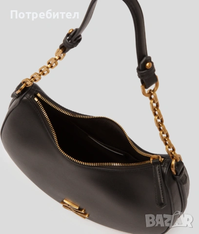 Оригинална Чанта Karl Lagerfeld K/Autograph moon shoulder bag, снимка 4 - Чанти - 53995714