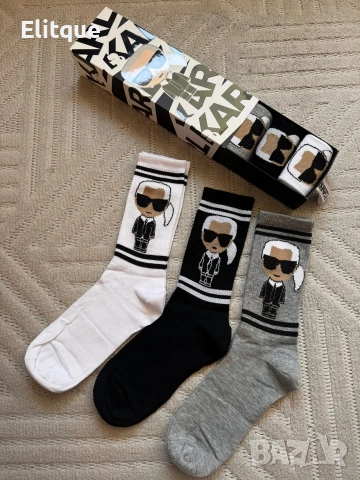 унисекс дълги чорапи в кутия 6 чифта karl lefenfeld , снимка 9 - Дамски чорапи - 53182072