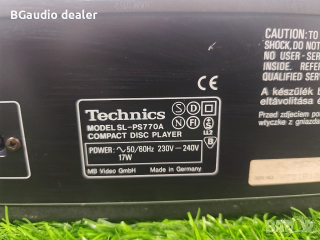 Technics SL-PS770A , снимка 8 - Ресийвъри, усилватели, смесителни пултове - 52940915