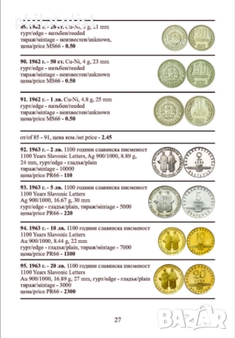 Най-новия каталог на българските монети за 2026 г. Г. Николов, снимка 4 - Филателия - 51768153