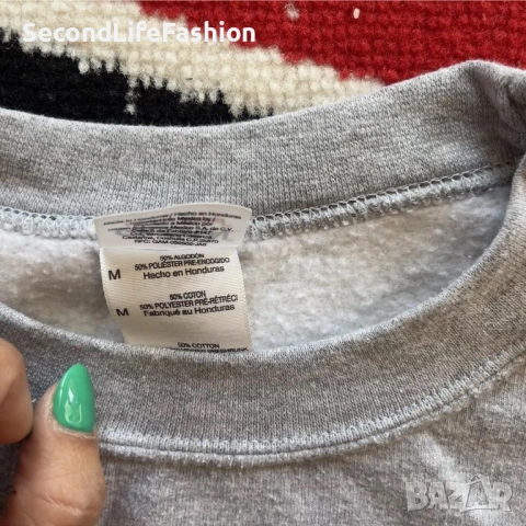 Мъжки суитшърт California сив размер М, снимка 3 - Суичъри - 53809427