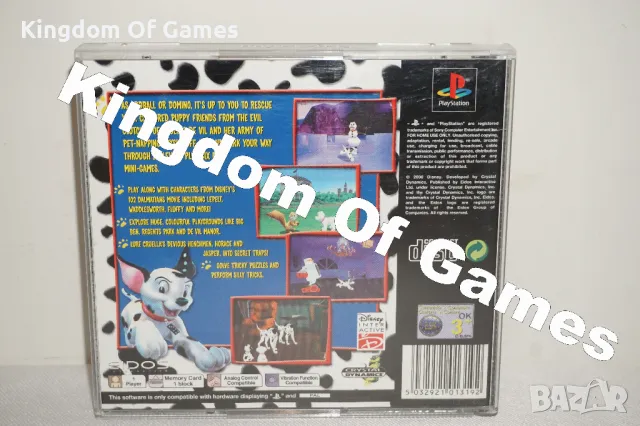 Игра за PS1 Disney's 102 Dalmatians: Puppies to the Rescue ТЕСТВАНА И РАБОТЕЩА, снимка 2 - Игри за PlayStation - 50099837