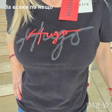 Hugo Boss Дамска Тениска👚Дамска Блуза С Къс Ръкав Хуго Бос - Налични Различни Цветове, снимка 8 - Тениски - 48933333