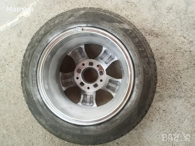 Джанта - оригинална 16 цола + гума,която става за резервна за Киа Соренто , снимка 7 - Гуми и джанти - 53113762