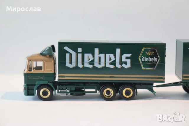 HERPA H0 1/87 MAN  TIR КАМИОН МОДЕЛ КОЛИЧКА, снимка 2 - Колекции - 49622844