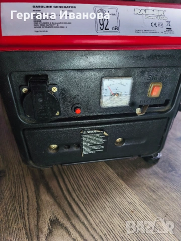 Бензинов генератор Raider RD‑GG0 нов неизползван, снимка 4 - Генератори - 53616339