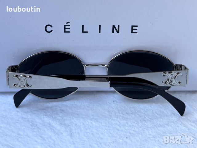 Celine 2024 дамски слънчеви очила елипса два цвята, снимка 13 - Слънчеви и диоптрични очила - 46505839