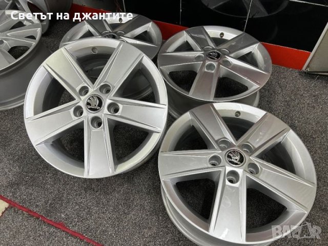 Джанти 16 Цола 5х112 VW Golf 5 6 7 Touran Caddy Skoda Octavia Original , снимка 9 - Гуми и джанти - 46788801