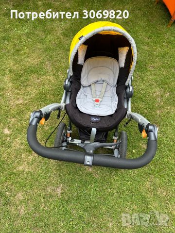 Chicco столче за новородено+ колесник, снимка 9 - Детски колички - 46321921