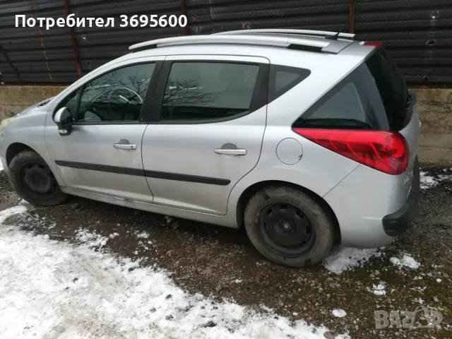 На части Peugeot 207 sw 1.4i 95кс / Пежо 207 комби, снимка 3 - Автомобили и джипове - 48687282