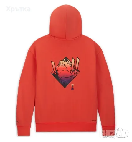 Jordan Zion Hoodie - Оригинален мъжки суитшърт размер L-XL, снимка 2 - Суичъри - 49305371