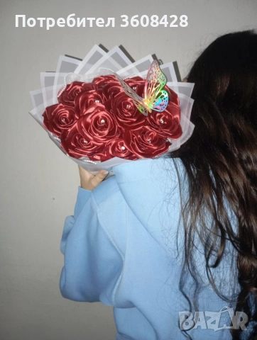 не увяхващи букети , снимка 5 - Подаръци за жени - 53437549