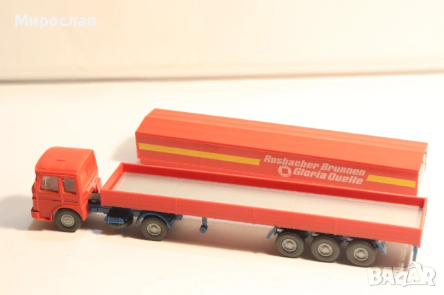 WIKING H0 1/87 MAN KАМИОН РЕТРО МОДЕЛ TIR, снимка 5 - Колекции - 53732628