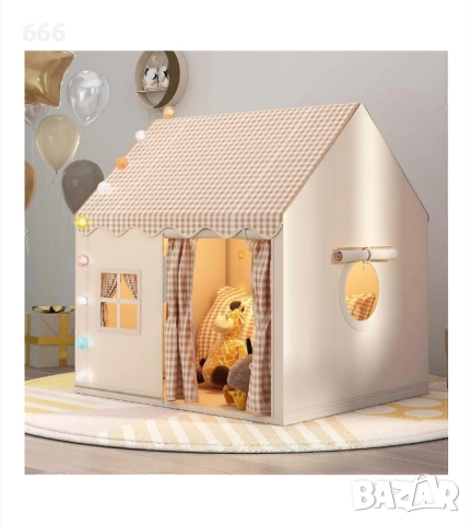 Детска палатка за игра - 120x100x130см