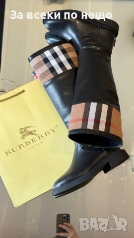 Burberry Дамски Зимни Ботуши Бърбъри Код SK665, снимка 2 - Дамски ботуши - 53128049