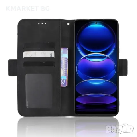 Xiaomi Redmi Note 12 Wallet Кожен Калъф и Протектор, снимка 9 - Калъфи, кейсове - 48094823