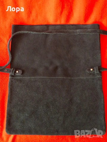 Дамска чанта естествен велур , снимка 3 - Чанти - 54119332