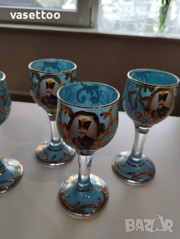 Уникални чаши за ракия, снимка 2 - Сервизи - 44937750